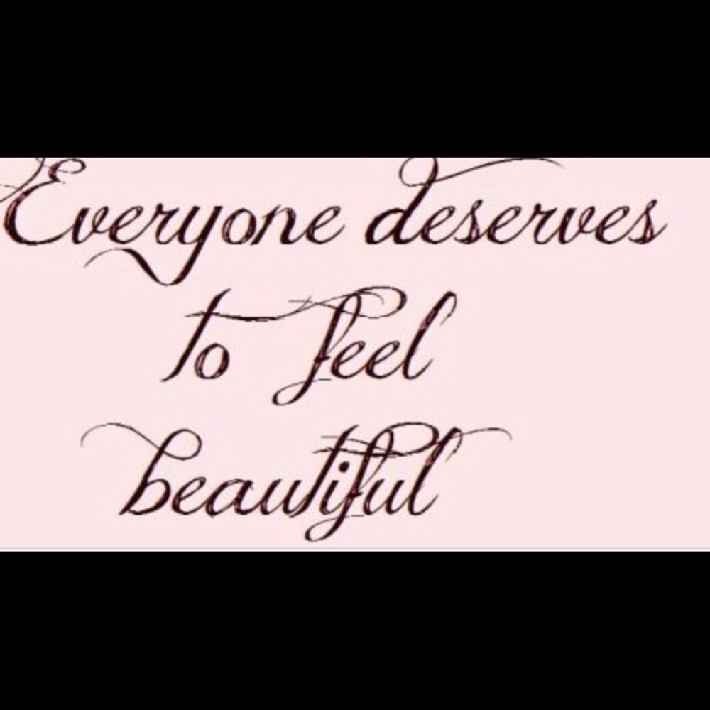 You deserve it